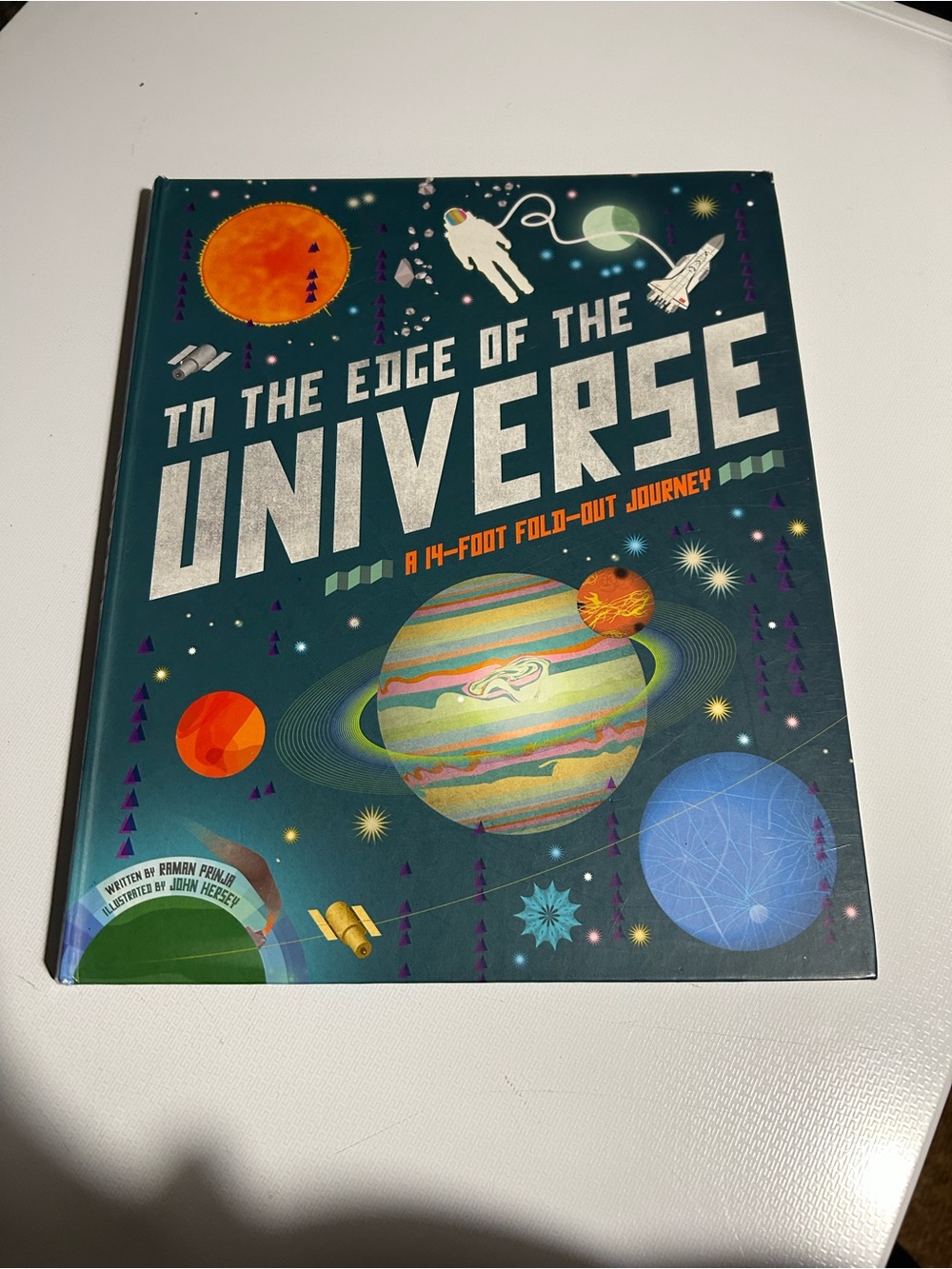 To the Edge of the Universe - Illustrated Space Fold-Out (Teal Cover)